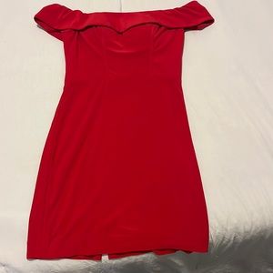 Fabiana short red dress size 0